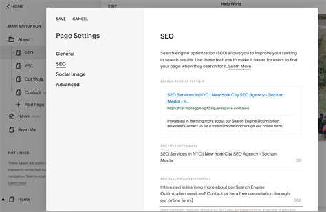 How To Do Seo On Squarespace